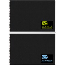 영아트 블랙 전문가 스케치북 200g + 스티커 랜덤발송 2세트, 5절 문구/오피스/미술/화방용품 반품 최저가 5,610원