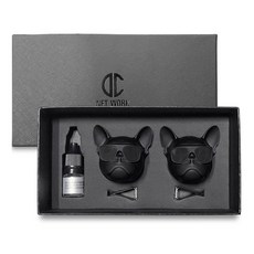 디씨네트워크 불독 차량용 방향제 무광블랙 2개 + 오일 5ml 리필, 1세트, 클린코튼 생활용품/방향제 반품 최저가 22,960원