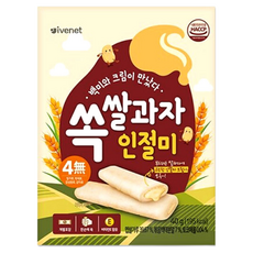 아이배냇 유아용 쏙쌀과자 40g, 인절미, 1개 식품/과자/초콜릿/시리얼 반품 최저가 3,070원