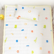 쉬즈홈 국내제조 인견 유아 패드, 크레용 라임 홈인테리어/FW 침구샵 반품 최저가 19,000원