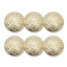 고급 코트 가디건 금속단추 마리안 23mm, 골드버닝, 6개 홈인테리어/수예/수선 반품 최저가 10,800원