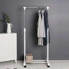 리빙해피 국내생산 스탠드 공간행거 500, 화이트 홈인테리어/침실가구 반품 최저가 20,660원