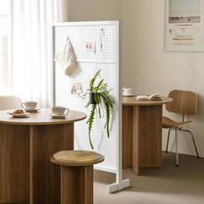 우드레이 펀칭 스탠드 타공파티션 1500, 화이트 홈인테리어/가구 반품 최저가 76,310원