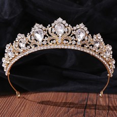 루나글램 셀프웨딩 라이트 라인 바로크 크라운 H1360, 1개, 골드 문구/오피스/파티/이벤트 반품 최저가 5,810원