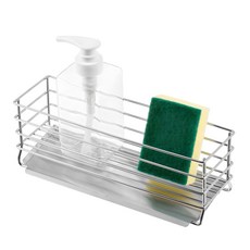 코멧 홈 304 스텐 수세미거치대+디스펜서 수세미, 1세트 주방용품/주방수납/정리 반품 최저가 9,150원