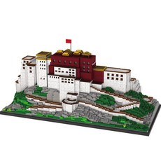 프랜디 나노블럭 랜드마크 대형 건축물 포탈라궁 SM9922, 혼합색상, 1개 완구/취미/블록놀이 반품 최저가 121,500원