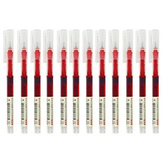 투코비 54 생잉크 중성펜 0.5mm 12p, 레드, 1개 문구/오피스/학용품/수업준비 반품 최저가 7,000원