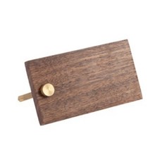 미라클세일 탁상용 원목 명함 거치대 6 x 11 x 0.9 cm, 1개, 1단 문구/오피스/사무용품 전문관 반품 최저가 7,520원