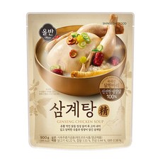 올반 삼계탕, 900g, 1개 식품/반찬/간편식/대용식 반품 최저가 6,700원
