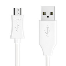 요이치 마이크로 5핀 고속 충전케이블 랜덤발송, 화이트, 150cm, 1개 가전디지털/휴대폰 액세서리 반품 최저가 2,220원