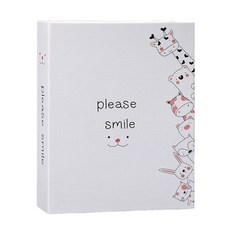 리빙홈디테일 미니 포토앨범 플리즈스마일 140 x 180 x 50 mm, 혼합색상, 50매 문구/오피스/앨범 반품 최저가 1,280원