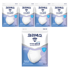 크리넥스 라이트핏 슬림 앤 쿨 마스크 특대형 KF-AD, 10개입, 5개, 흰색 헬스/건강식품/건강/의료용품 반품 최저가 18,200원