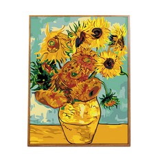 블루카이 DIY 명화 유화 그리기 세트 40 x 50 cm, 1개 문구/오피스/미술/화방용품 반품 최저가 10,980원