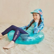 아이스샌드 여아용 래쉬가드 워터레깅스 플랩캡 세트 BR-88109 출산/유아동/유아동패션 반품 최저가 10,670원