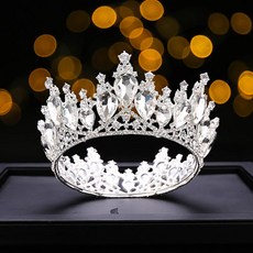 에스텔라 보석 티아라 크라운 akd566, 1개, 실버 undefined/undefined 반품 최저가 5,070원