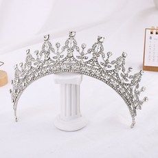 에스텔라 셀프웨딩 스윗 프린세스 티아라 H1691, 실버 EST138, 1개 문구/오피스/파티/이벤트 반품 최저가 9,770원