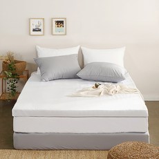 휴가드 끈적임없는 편안한 토퍼 매트리스, 화이트, 11cm 홈인테리어/FW 침구샵 반품 최저가 43,120원