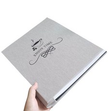 심플커피 포토 앨범 32 x 28.5 cm, 600매, 라이트그레이 문구/오피스/앨범 반품 최저가 17,410원