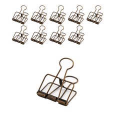 마켓A 금속 컬러 클립 집게 브론즈, 소, 1개입, 10개 문구/오피스/학용품/수업준비 반품 최저가 4,880원