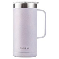 글라스락 플레인 머그 텀블러, 라벤더, 1개 주방용품/보온/보냉텀블러 반품 최저가 15,020원