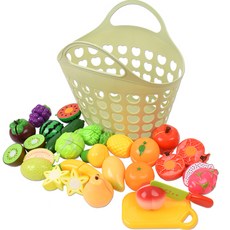 오즈토이 찹찹썰기 과일 싹뚝 썰기 23종 + 하트바구니 소꿉놀이 세트, 랜덤발송(하트바구니), 1개 완구/취미/역할놀이 반품 최저가 14,920원