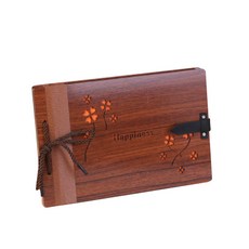 메이징초이스 빈티지 DIY 나무 사진첩 세트 29 x 19 cm, 80매, D 문구/오피스/앨범 반품 최저가 3,180원