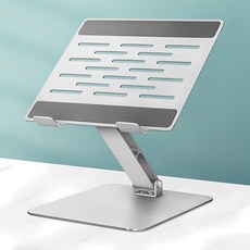 홈플래닛 메탈 쿨링홀 노트북 거치대, 실버, 1개 가전디지털/PC주변기기 반품 최저가 16,490원