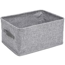 하늬통상 접이식 패브릭 사각 바구니, 그레이, 1개 홈인테리어/바구니/바스켓 반품 최저가 6,870원