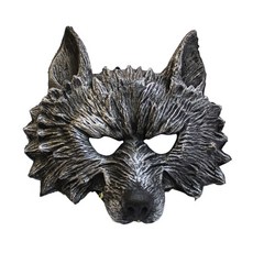 루미에르루체 애니멀 할로윈 파티 가면, 늑대 그레이, 1개 문구/오피스/파티/이벤트 반품 최저가 7,860원