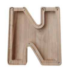 북유럽풍 인테리어 저금통 N, 브라운, 1개 문구/오피스/보드/칠판/광고 반품 최저가 4,350원