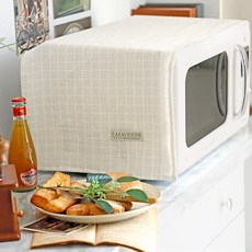 까사베르데 엘리 다용도 전자레인지 커버, 베이지 체크 홈인테리어/카페트/쿠션 반품 최저가 6,620원