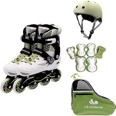 휠러스 스마트4 인라인스케이트 콤보 세트, 블랙올리브, 1세트 완구/취미/승용완구 반품 최저가 89,320원