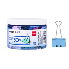 델리 손이편한 더블 이지클립 D0727 48p, 중, 1개 문구/오피스/학용품/수업준비 반품 최저가 3,260원