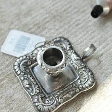 꼬떼따블 엔틱 캔들 홀더 HB19451 94526, 블랙 실버, 1개 생활용품/탈취/방향/살충 반품 최저가 14,220원