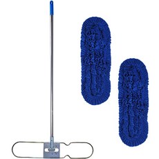 월드크린 극세사 리스킹 걸레 60cm 2p + 판 + 스텐 자루 세트, 1세트 홈인테리어/청소용품 반품 최저가 18,330원