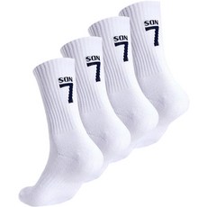 토트넘홋스퍼 스포츠 쿠션 컴포트핏 크루 삭스 no7 4족, 화이트, 1세트 스포츠/레저/기타스포츠 반품 최저가 11,020원