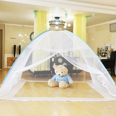 레인보우 원터치 모기장 + 커버 랜덤 발송, 혼합색상 홈인테리어/커튼/블라인드 반품 최저가 7,800원