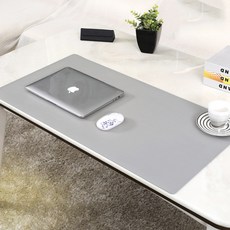 단면 논습립 가죽 데스크 장매트, 그레이 문구/오피스/사무용품 전문관 반품 최저가 6,940원