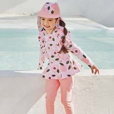 아이스샌드 여아용 래쉬가드 워터레깅스 플랩캡 세트 BR-88110 스포츠/레저/수영/수상스포츠 반품 최저가 17,670원