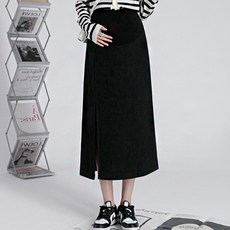 탄탄한 에이치라인 옆트임 심플 임산부 스커트 출산/유아동/임부/태교용품 반품 최저가 7,140원