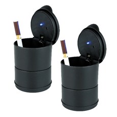 어반카 블럭 LED 재떨이 2p, 블랙, 1개 자동차용품/인테리어 반품 최저가 6,550원