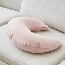 라뽐므 드리밍 반달 쿠션, 베이비핑크 홈인테리어/FW 침구샵 반품 최저가 17,030원