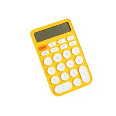 미니 휴대용 계산기 파스텔톤, 옐로우, 1개 문구/오피스/사무용품 전문관 반품 최저가 4,410원