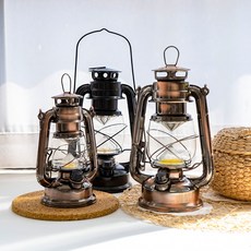 다니고 빈티지 스타일 캠핑랜턴 대형, L114 브론즈, 1개 스포츠/레저/캠핑전문관 반품 최저가 8,060원