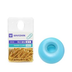 화신 클립 행거팩 골드 10p + 도넛 클립통 랜덤발송 10p, 1세트 문구/오피스/사무용품 전문관 반품 최저가 10,250원