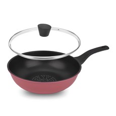 키친아트 프리미엄 파스텔 궁중팬 + 유리뚜껑, 28cm, 1세트 주방용품/프라이팬 반품 최저가 18,500원