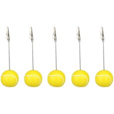 레오빈스 메모 홀더 명함 꽂이 영수증 가격표 종이 스텐드 테니스공 5p, 혼합색상 문구/오피스/보드/칠판/광고 반품 최저가 11,670원