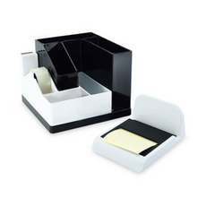 피스코리아 데스크 오거나이저 1호 세트 A, 1세트, 블랙 + 화이트 문구/오피스/사무용품 전문관 반품 최저가 4,610원