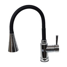 띠앗 컬러 거위목 주방 원홀 수전 블랙, 1개 주방용품/주방잡화 반품 최저가 34,090원