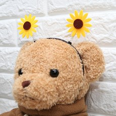 파티공구 해바라기 머리띠 일반, 혼합색상, 6개 문구/오피스/파티/이벤트 반품 최저가 11,940원